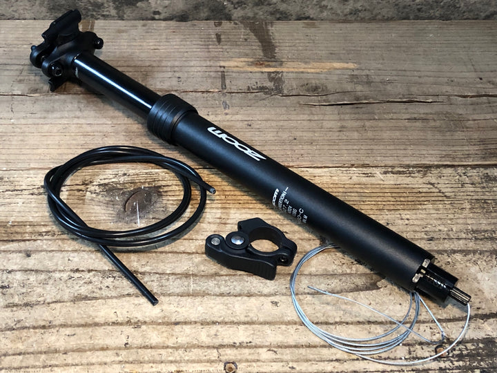 JV927 ズーム ZOOM ドロッパーシートポスト Φ27.2mm 80mmトラベル レバー付属