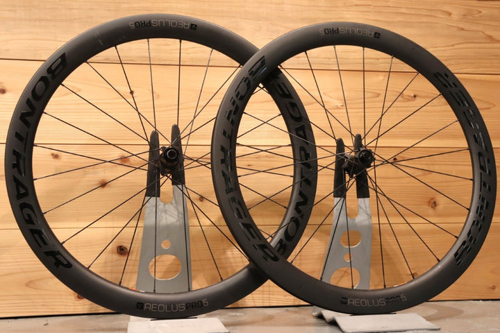 ボントレガー BONTRAGER アイオロス AEOLUS PRO 5 DISC カーボン チューブレス ホイールセット シマノ12/11S 19C 【千葉店】