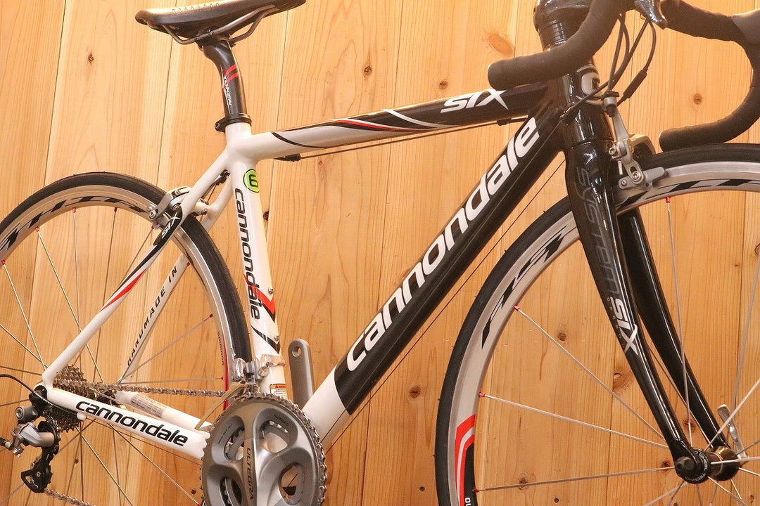 キャノンデール CANNONDALE システムシックス SYSTEMSIX 1 2008年頃 48サイズ シマノ アルテグラ 6700 10S カーボン ロードバイク 【芦屋店】