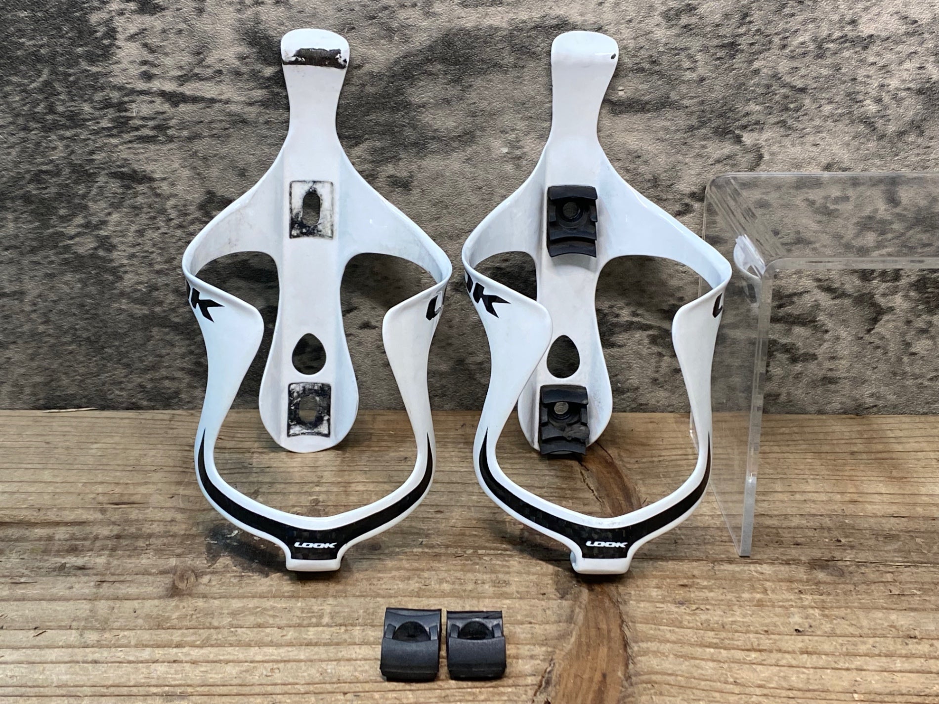 JO933 ルック LOOK カーボン ボトルケージ 白 2個セット – BICI AMORE