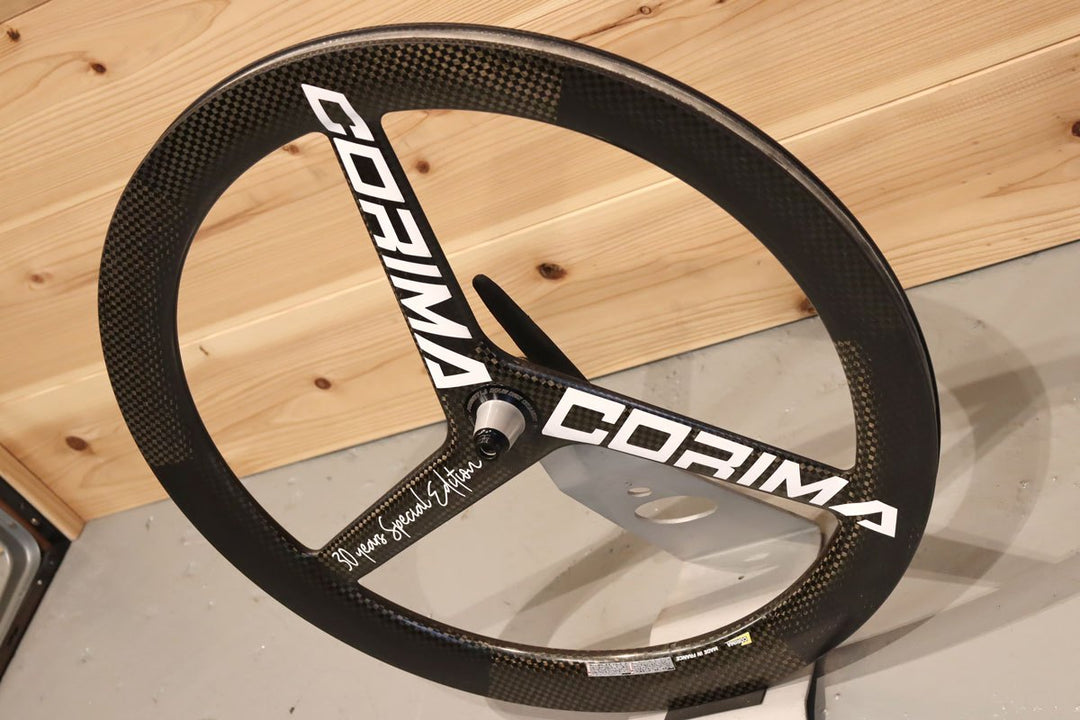 コリマ CORIMA 3 SPOKE WS TT Dx ディスクブレーキ カーボン クリンチャー バトンホイール 【千葉店】