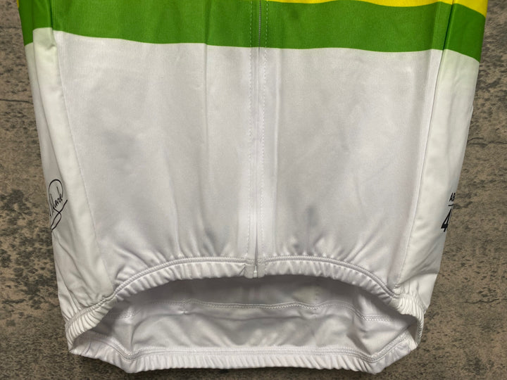 JS499 エンデュラ ENDURA 半袖 サイクルジャージ 白 S movistar