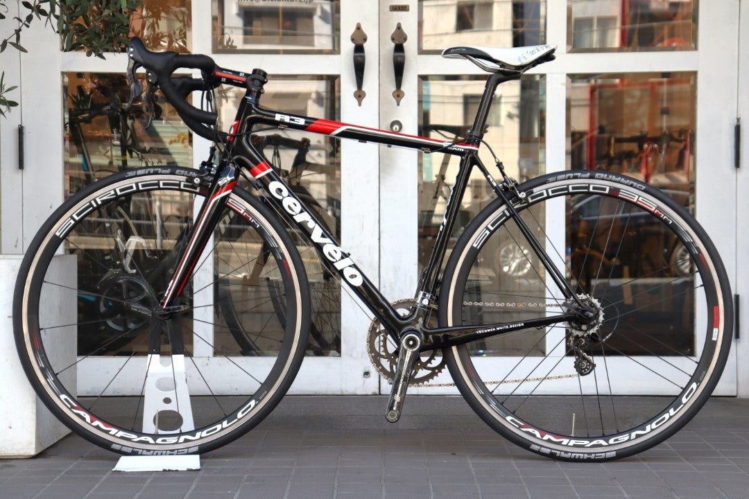 サーヴェロ Cervelo R3 TEAM 2012モデル 54サイズ カンパニョーロ コーラス 11S カーボン ロードバイク SCIROCCO  【横浜店】