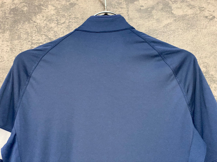 JM552 ラファ Rapha CORE JERSEY 半袖 サイクルジャージ ネイビー S ※背面ポケット小穴