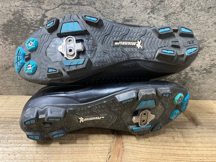 KJ935 シマノ SHIMANO SH-XC700E L WIDE ビンディングシューズ 黒 2穴 BOA EU42