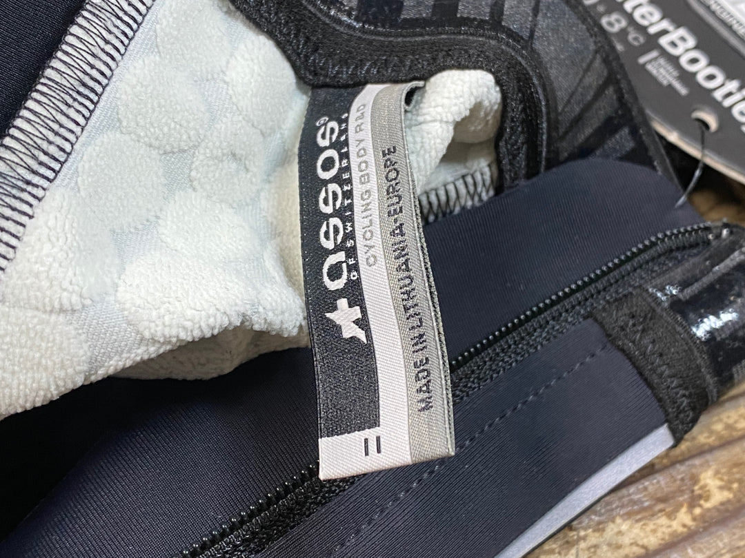 JQ137 アソス assos winterBootie S7 シューズカバー 黒 2 裏起毛