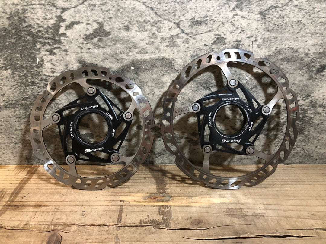 JV123 スイスストップ Swiss Stop CATALYST RACE ディスクブレーキローター Φ140/1.75mm Φ160/1.65mm