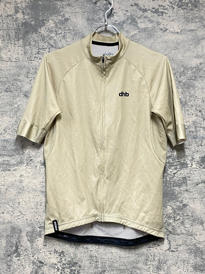 KI706 dhb AERON 半袖 サイクルジャージ ベージュ M