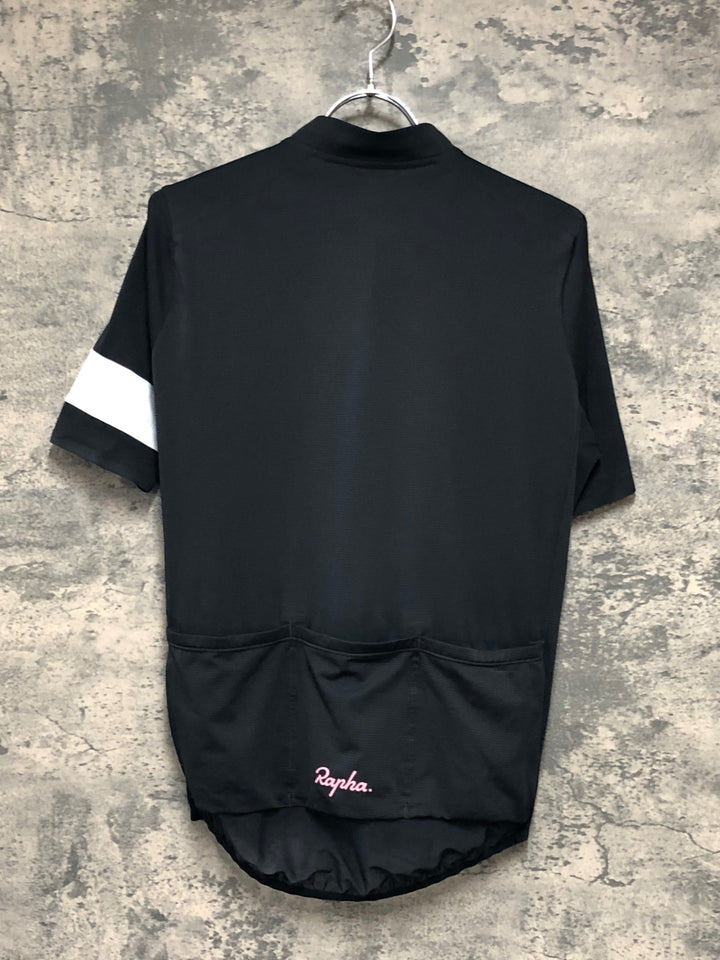 KD857 ラファ Rapha CLASSIC FLYWEIGHT JERSEY 半袖 サイクルジャージ 紺 M