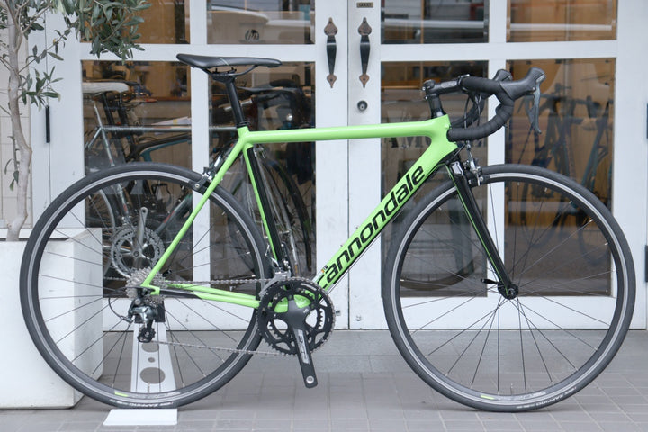 キャノンデール Cannondale スーパーシックス エボ SUPERSIX EVO 2018モデル 52サイズ ティアグラMIX 4700 10S カーボン ロードバイク 【横浜店】