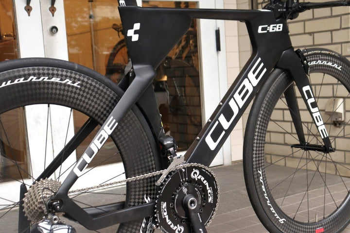 キューブ CUBE AERIUM C:68 SL 2017モデル Sサイズ シマノ アルテグラ 6870 MIX Di2 11S カーボン トライアスロンバイク 【横浜店】