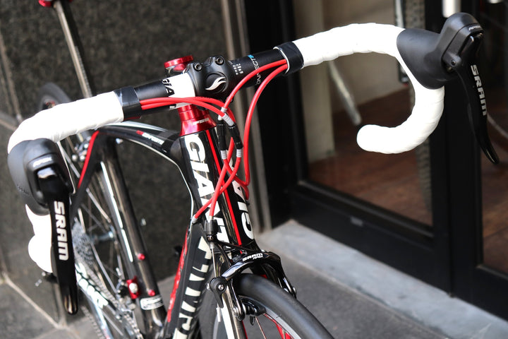 訳アリ ジャイアント GIANT TCR COMPOSITE SE 2011モデル Sサイズ スラム エイペックス 10S カーボン ロードバイク 【東京南麻布店】