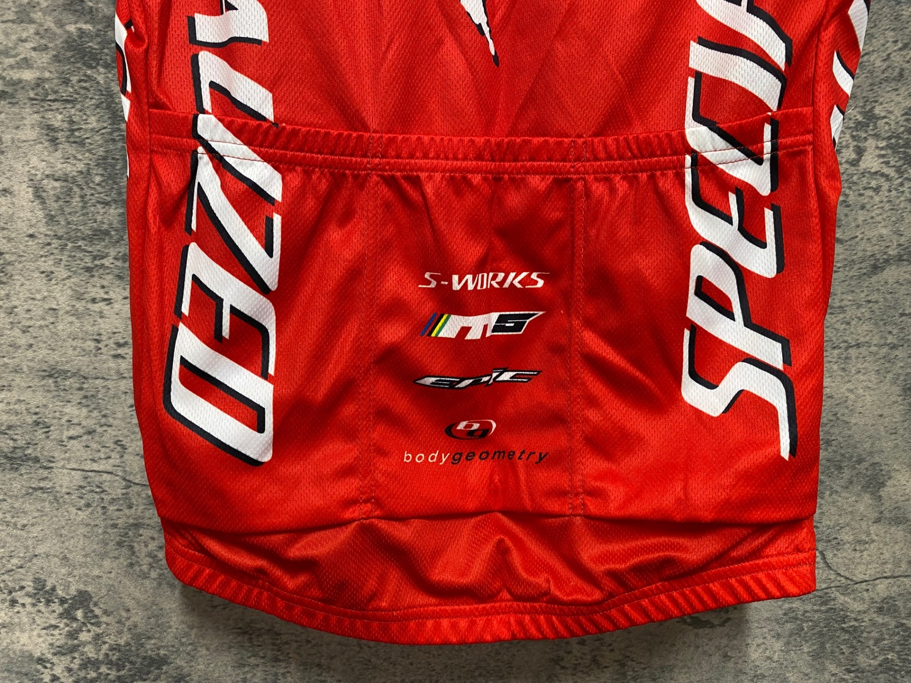 JM913 スペシャライズド SPECIALIZED 半袖 サイクルジャージ 赤 S