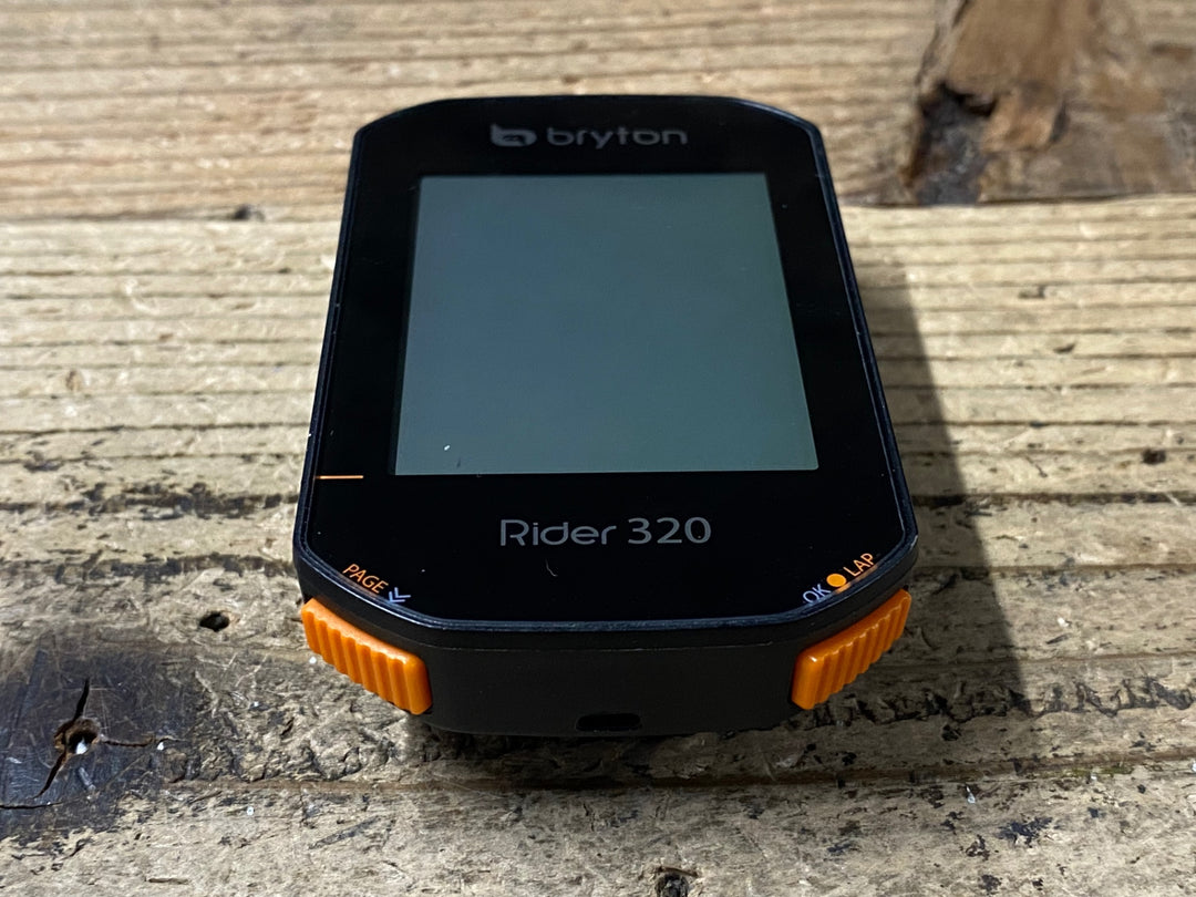 JY215 ブライトン bryton Rider320 サイクルコンピューター 動作確認済
