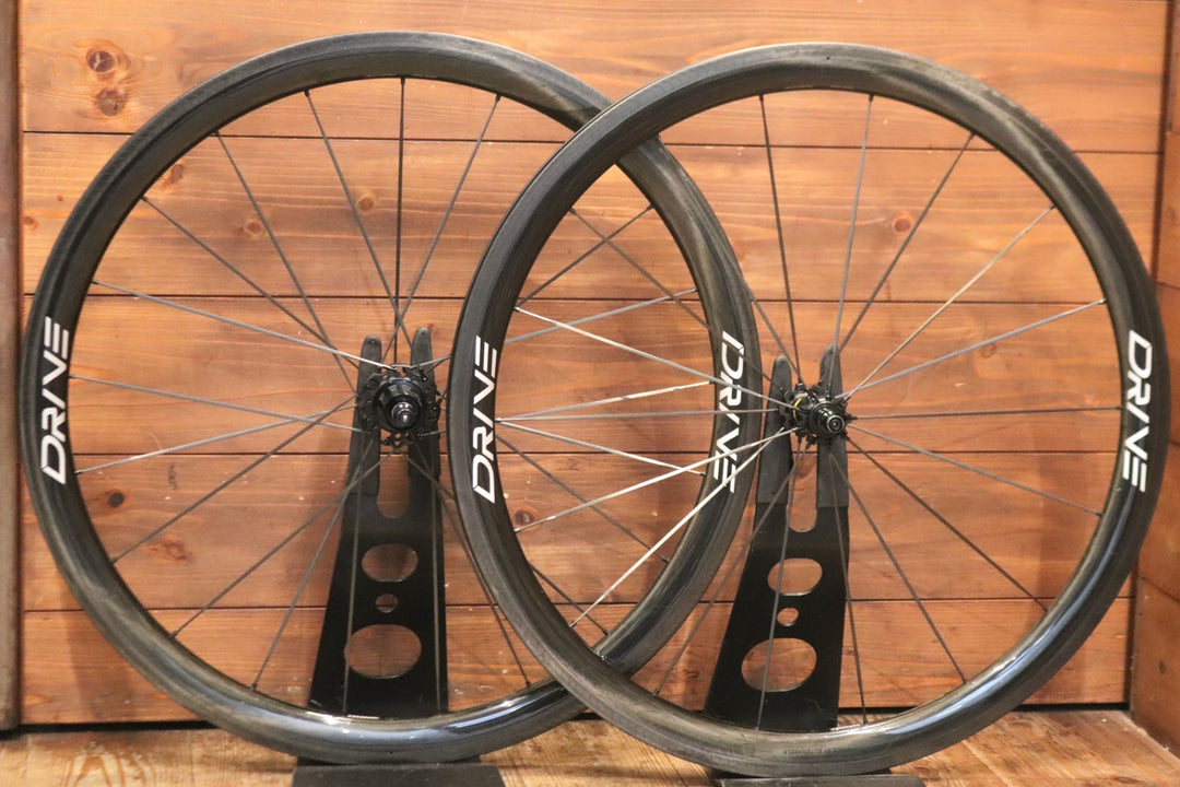 エリート ELITE WHEELS ドライブ DRIVE 40V カーボン チューブレスレディ ホイールセット シマノ11/12S 【東京南麻布店】