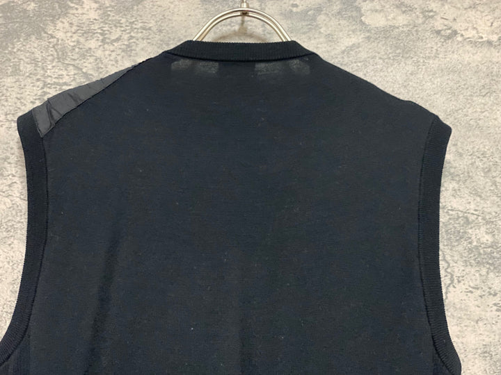 KI189 ラファ Rapha MERINO GILET ジレ ベスト 黒 M ※毛玉