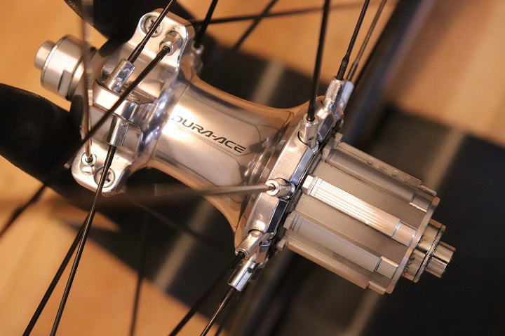 シマノ SHIMANO デュラエース DURA-ACE WH-7801 C50 TU カーボン チューブラー ホイールセット シマノ 10S専用 ナローリム 【芦屋店】