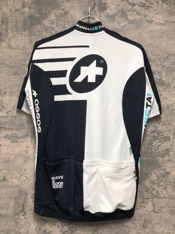 KD681 アソス ASSOS 半袖 サイクルジャージ 黒 L