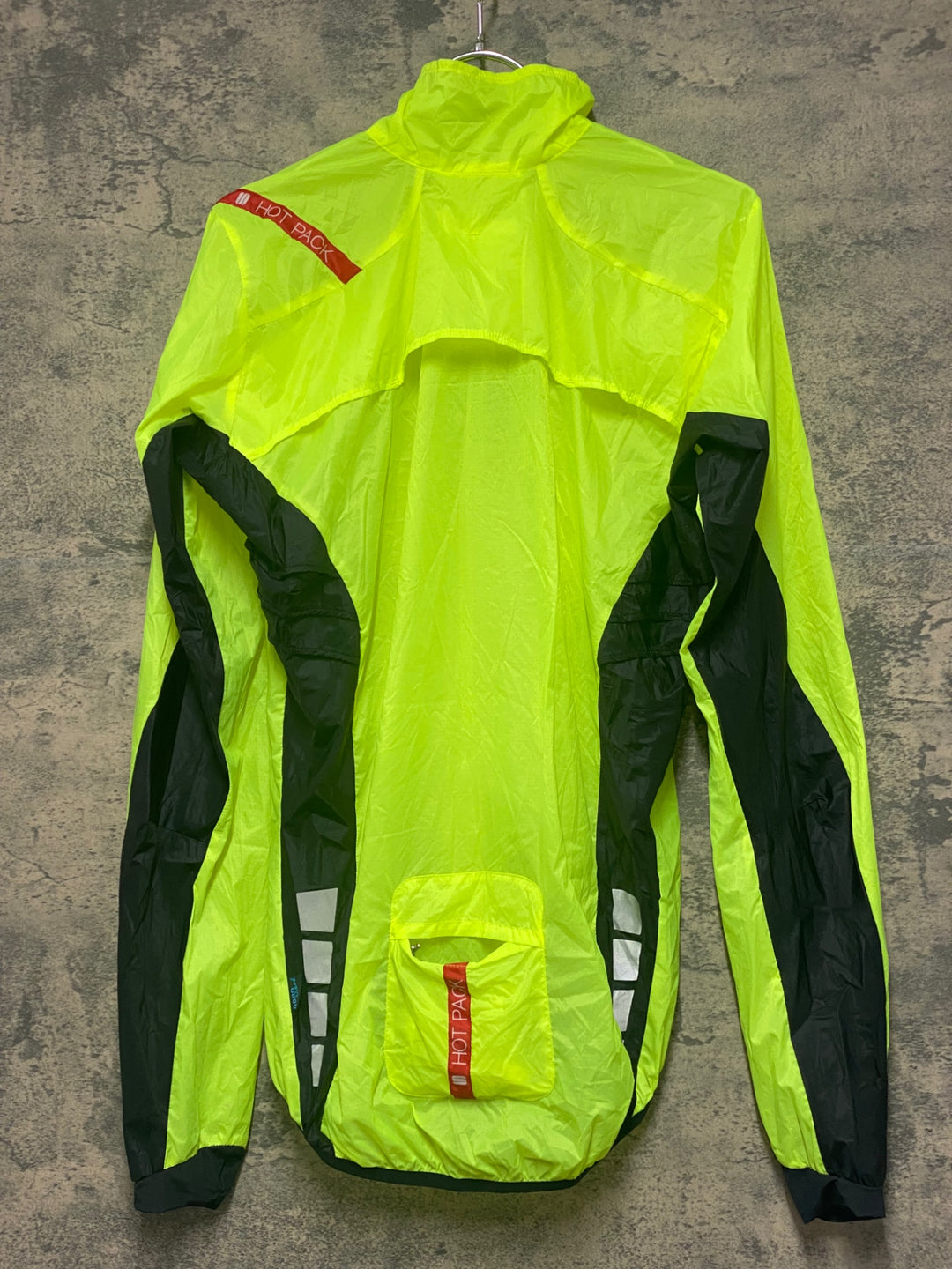KD955 スポーツフル sportful 長袖 ウィンドブレーカー 黄 L