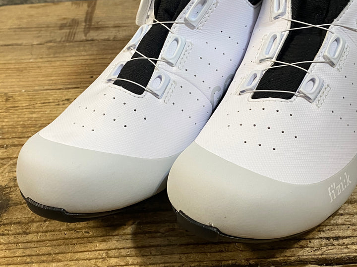 KJ342 フィジーク fizik TEMPO ARTICA GTX ビンディングシューズ 白 EU42