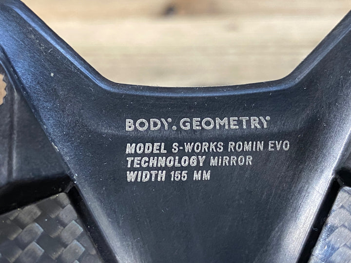 JZ266 スペシャライズド SPECIALIZED S-WORKS ROMIN EVO MIRROR サドル 155mm カーボンレール