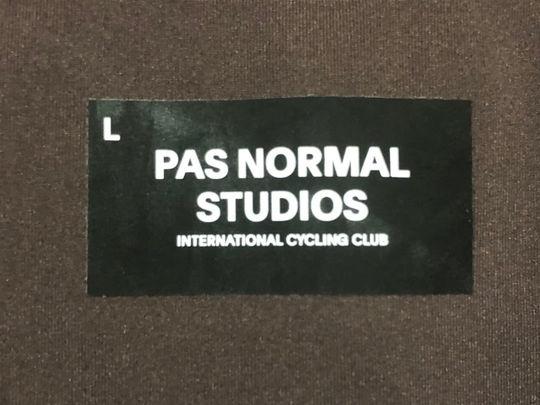 JV860 パスノーマルスタジオ PAS NORMAL STUDIO 半袖 サイクルジャケット ブラウン L