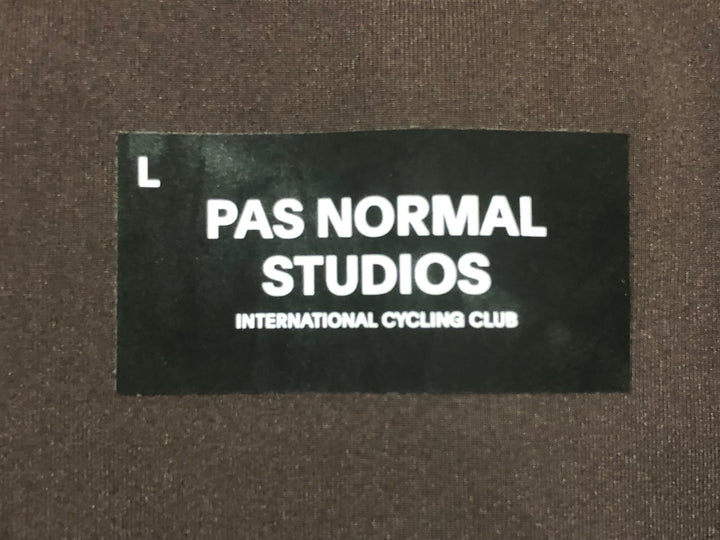 JV860 パスノーマルスタジオ PAS NORMAL STUDIO 半袖 サイクルジャケット ブラウン L