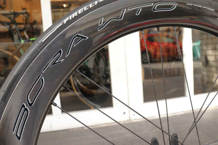 カンパニョーロ Campagnolo ボーラ BORA WTO 60 DB カーボン チューブレス ホイールセット シマノ11S/12S ワイドリム 19C 【横浜店】