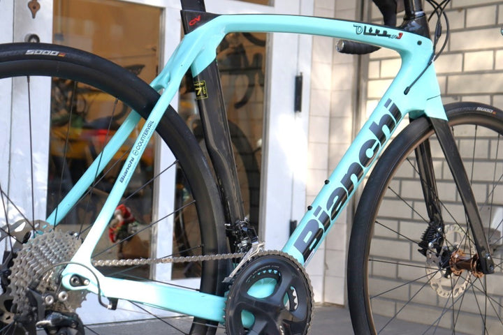 ビアンキ Bianchi オルトレ ディスク Oltre XR3 DISC 2021モデル 57サイズ シマノ 105 R7020 MIX 11S カーボン ロードバイク 【横浜店】