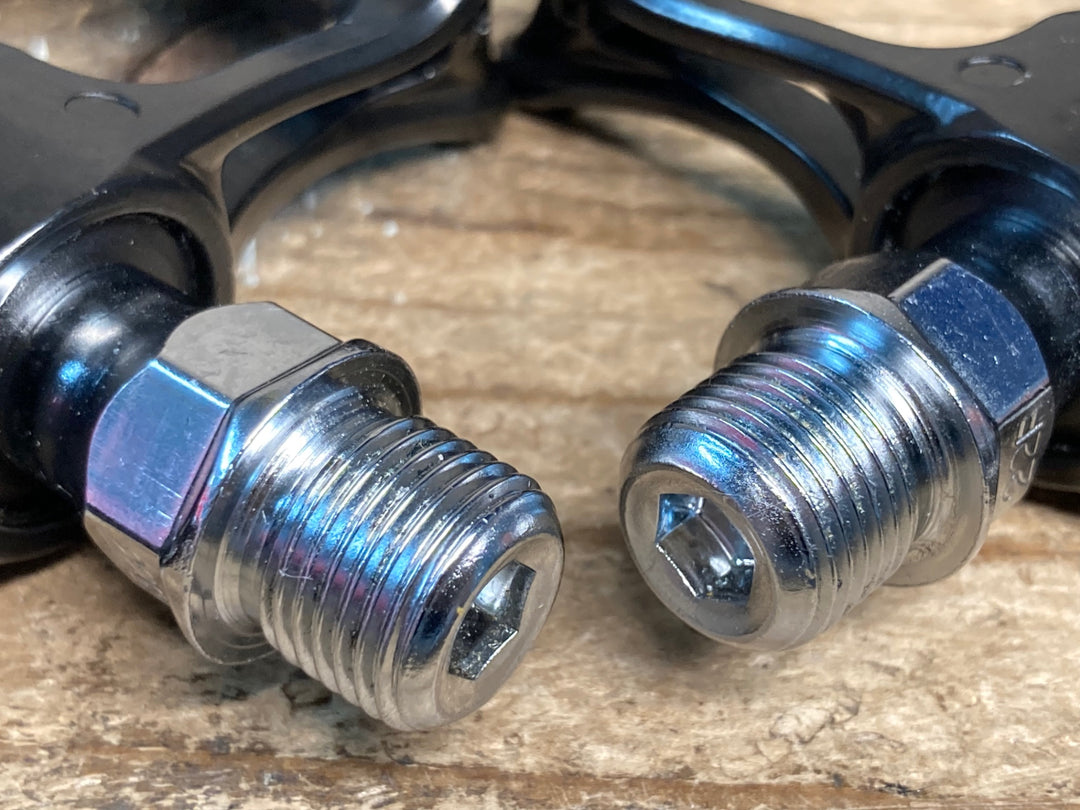 JI020 三ヶ島 MKS SEAHORSE フラットペダル 黒