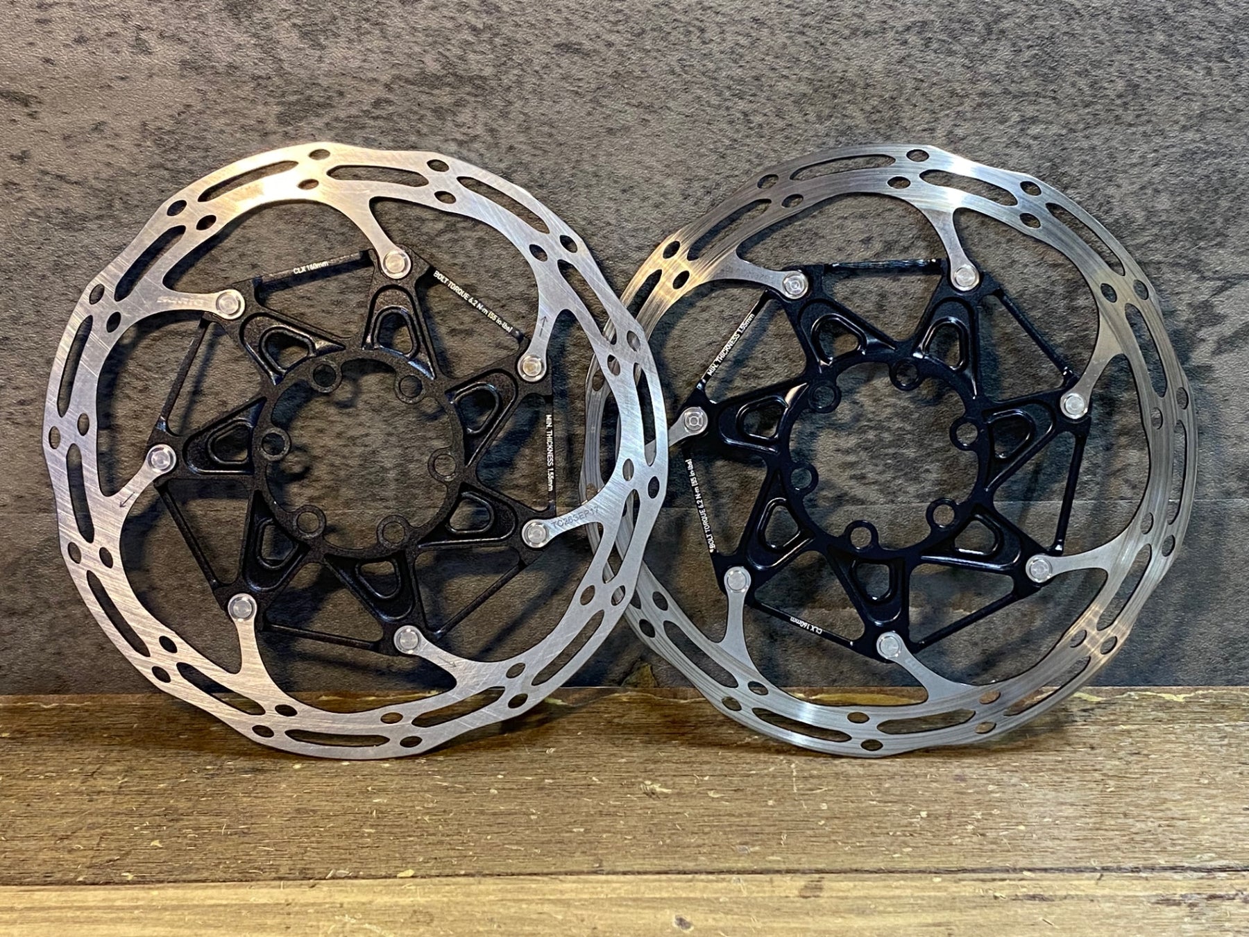 SRAM CLX 160mm 2枚セット ディスクブレーキ センターロック SRAM