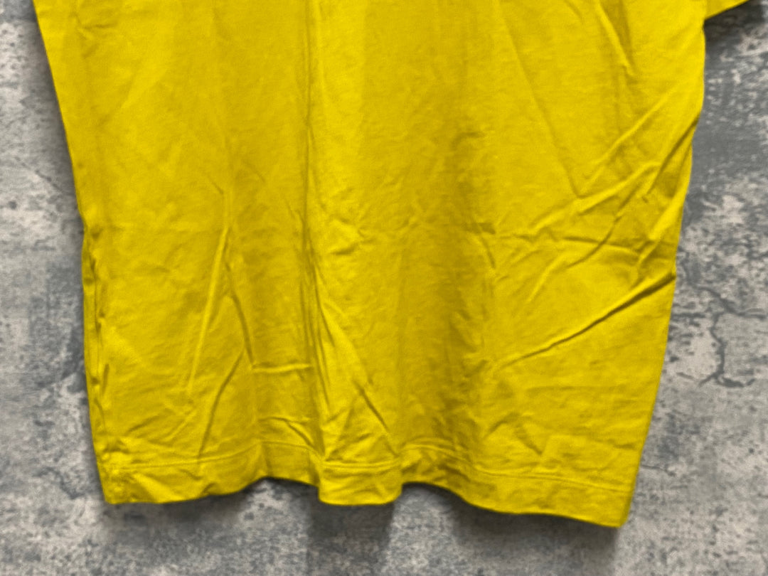 JE046 ラファ RAPHA TRAIL T-SHIRT 黄色 L