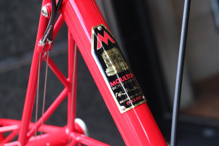 【極上車】 アレックス モールトン ALEX MOULTON  AM-SPORTIF 分割式 カンパ CENTAUR 11S 手組カーボンホイール クロモリ ミニべロ 20インチ 【東京南麻布店】