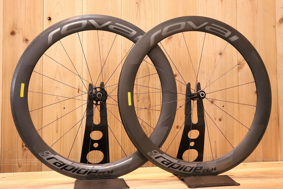 Roval Rapide CLX60 チューブラーホイール Roval クリンチャー & チューブラー リム カーボン ロードバイク