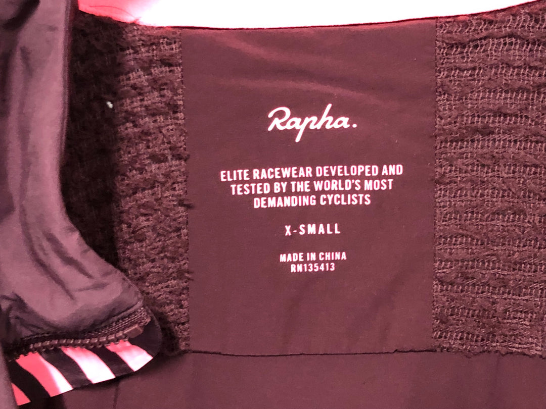 JF772 ラファ Rapha PRO TEAM INSULATED JACKET 長袖 サイクルジャケット 赤 XS