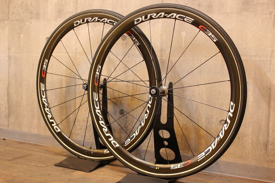 シマノ SHIMANO デュラエース DURA-ACE WH-7900-C35-TU カーボン チューブラー ホイールセット シマノ 10S 【名古屋店】