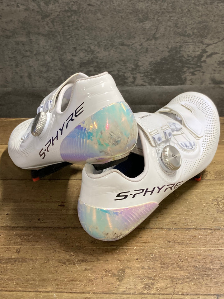KD637 シマノ SHIMANO S-PHYRE SH-RC903-P ビンディングシューズ 白 EU41