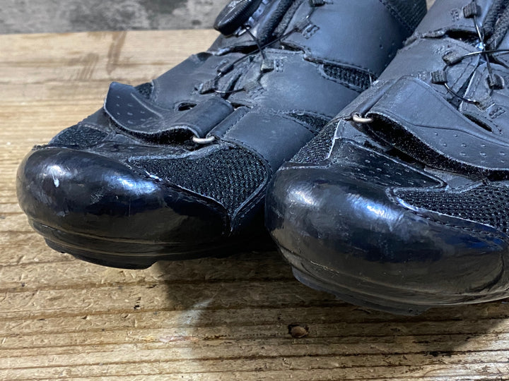 KG394 ジロ GIRO SAVIX ビンディングシューズ 黒 SPD EU43 ペン字あり