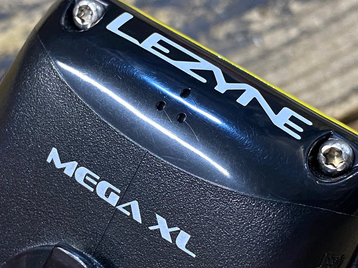 JY970 レザイン LEZYNE MEGA XL GPS サイクルコンピューター 黄 SPD/CADセンサーセット