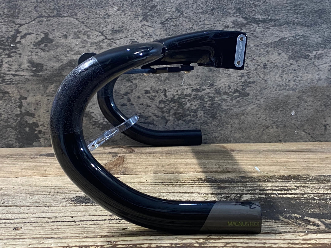 KI494 ウルサス URSUS MAGNUS H.01 ステム一体型 カーボン ドロップハンドル ブラケット/エンド部C-C360/380mm ステム長90mm