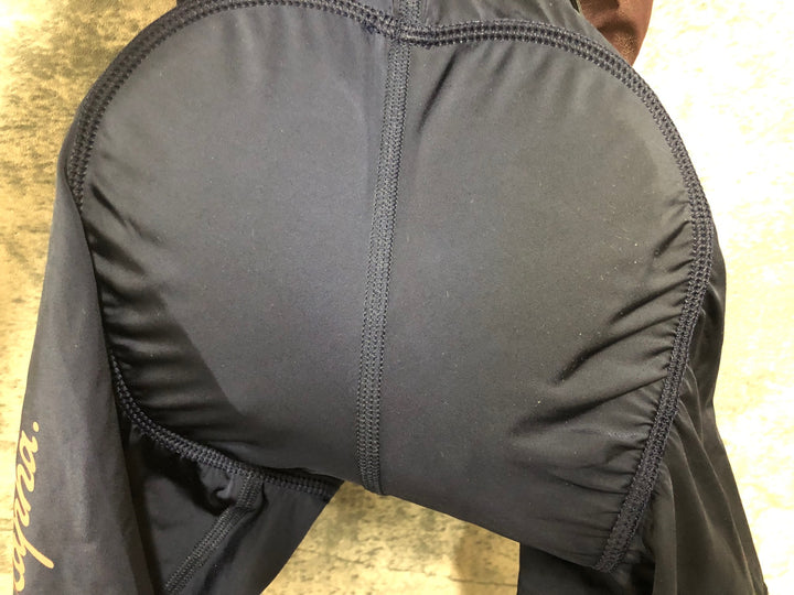 JE267 ラファ Rapha SOUPLESSE FLYWEIGHT BIB SHORTS ビブショーツ ネイビー ブラウン レディース XXS