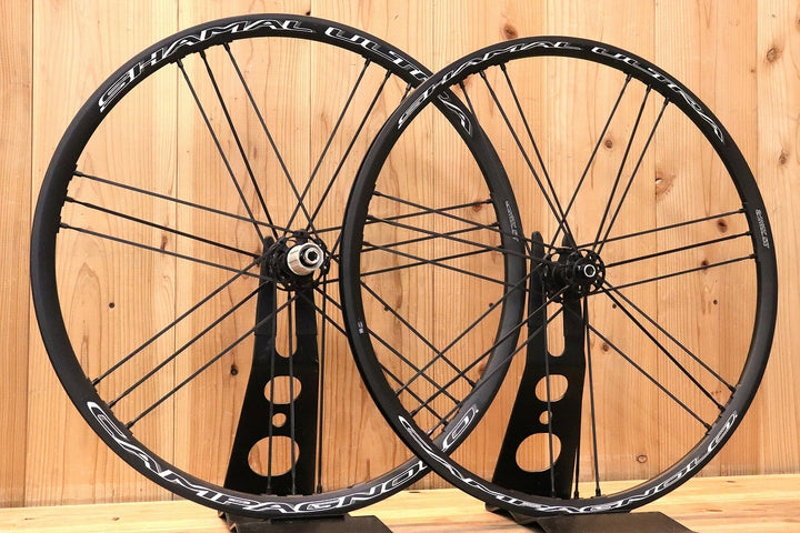 カンパニョーロ CAMPAGNOLO シャマル ウルトラ SHAMAL ULTRA DB アルミ チューブレスレディ ホイールセット シマノ 11S/12S 【芦屋店】