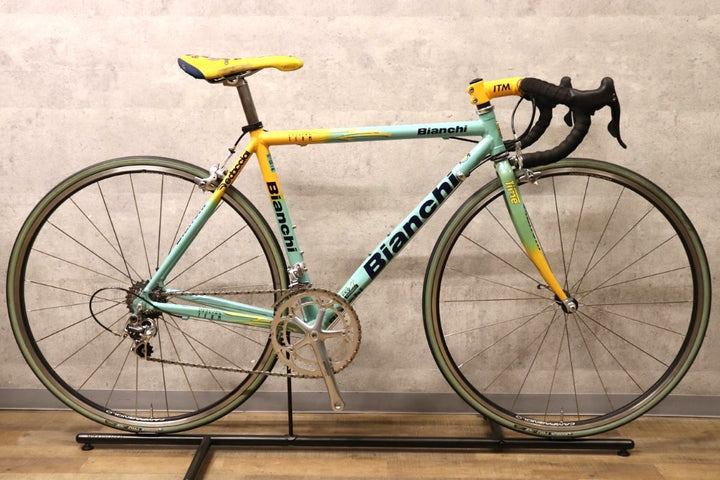 ビアンキ Bianchi メガプロ MEGA PRO XL 85ème TOUR DE FRANCE Limited Edition 1999 53サイズ カンパニョーロ レコード 10S アルミ ロードバイク 【さいたま浦和店】