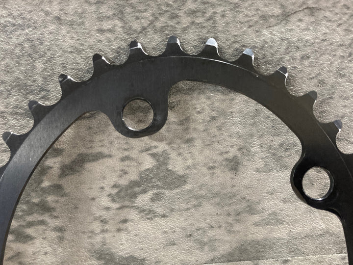 KB311 ローター ROTOR QRINGS AERO チェーンリング 2x BCD110 12/11S 4ARM 52/36T RIDEA 70xx用 チェーンリングボルト 付属