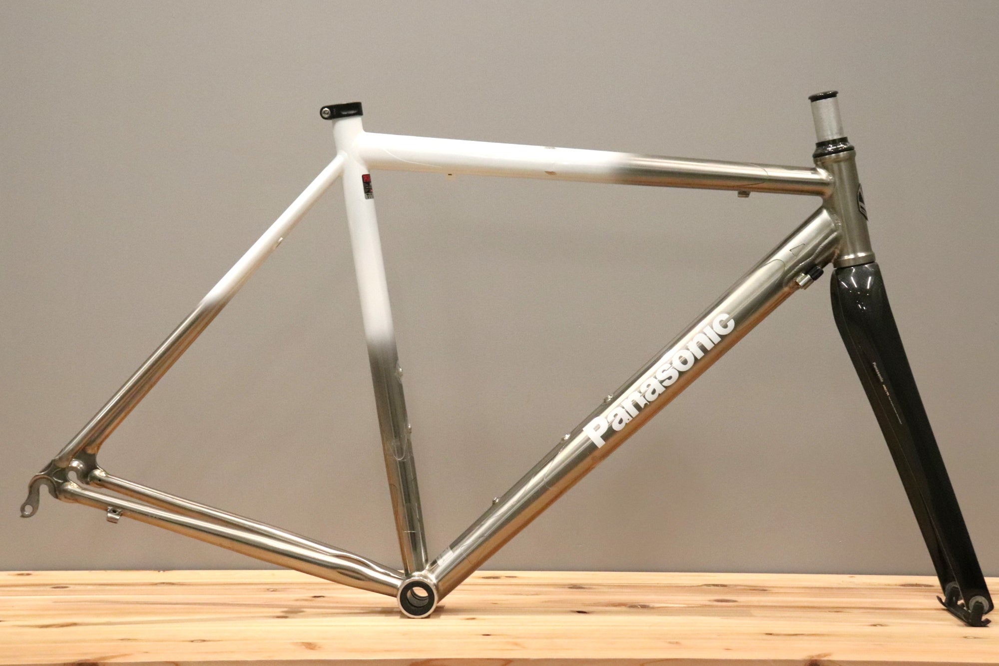 訳アリ パナソニック Panasonic FRT08 530サイズ チタン ロードバイク