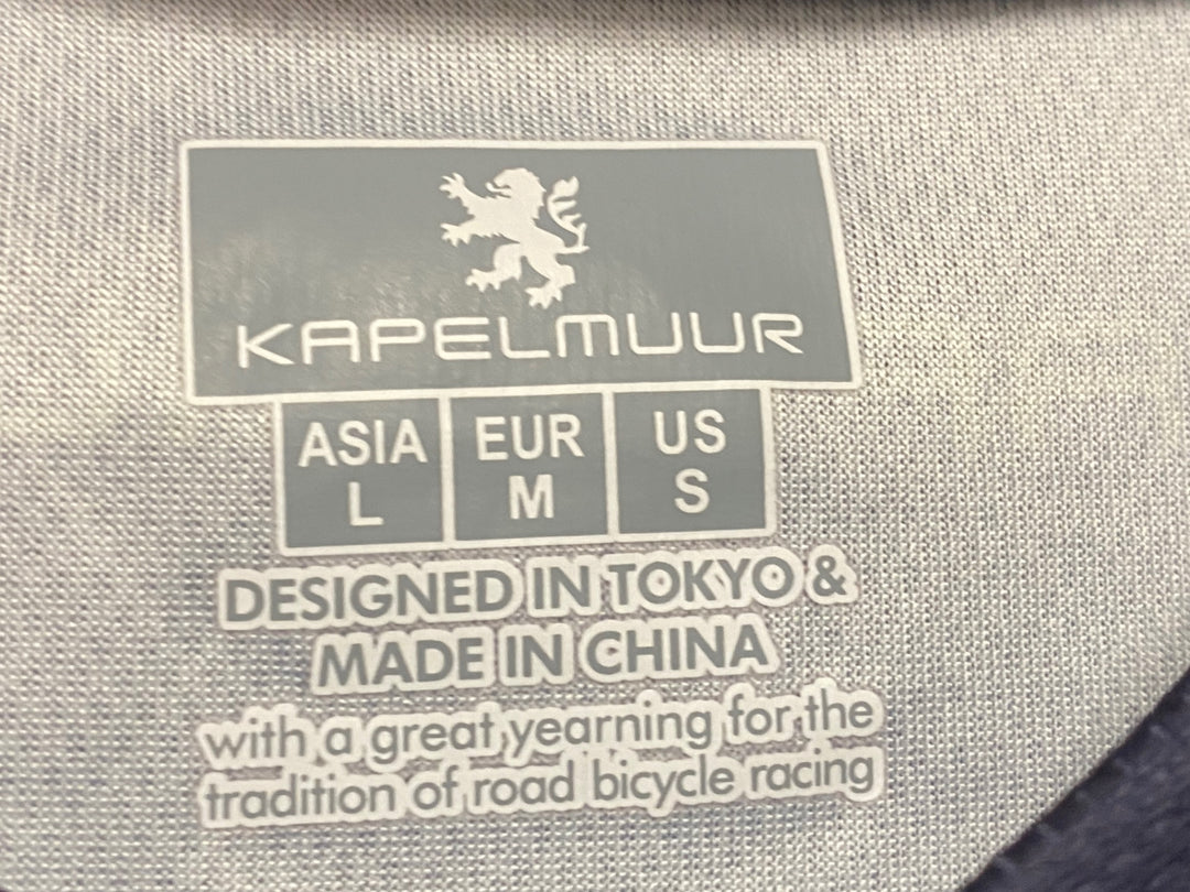 JS690 カペルミュール KAPELMUUR 半袖 サイクルジャージ 緑黒 L