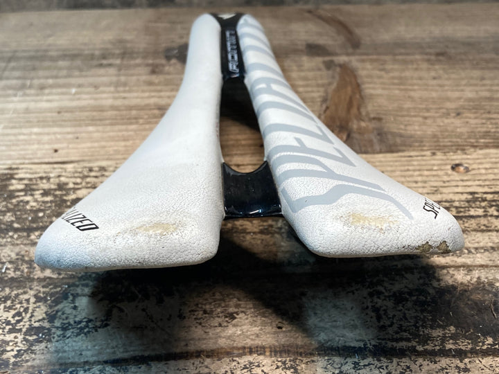 JI132 スペシャライズド SPECIALIZED ローミン ROMIN サドル 白 143mm カーボンレール