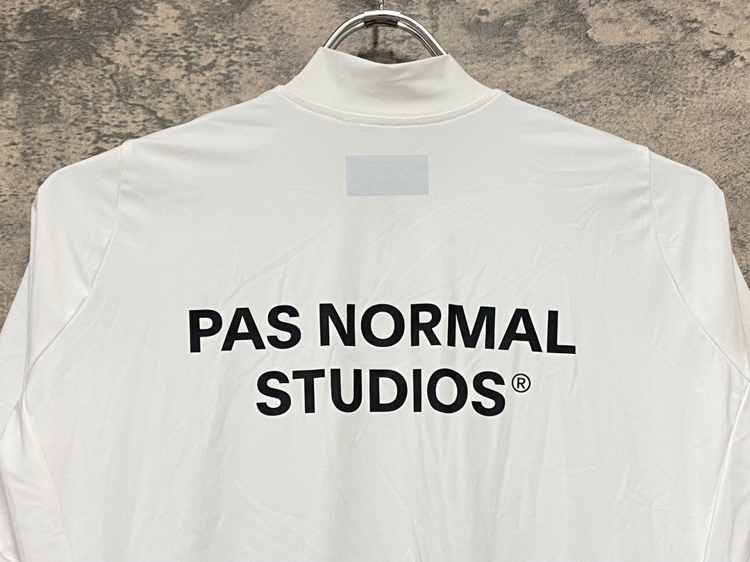 KJ294 パスノーマルスタジオ PAS NORMAL STUDIOS Essential Jersey 半袖 サイクルジャージ 白 M