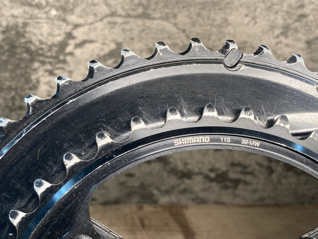 JH207 シマノ SHIMANO デュラエース DURA-ACE FC-R9100-P パワーメーター クランクセット 52/36T 165mm 接続確認済み リコール点検済み