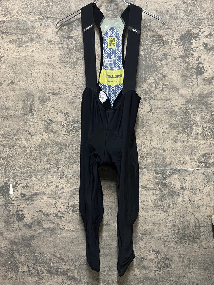 KM778 アソス assos MILLE GT WINTER TIGHTS ビブタイツ 黒 S 裏起毛